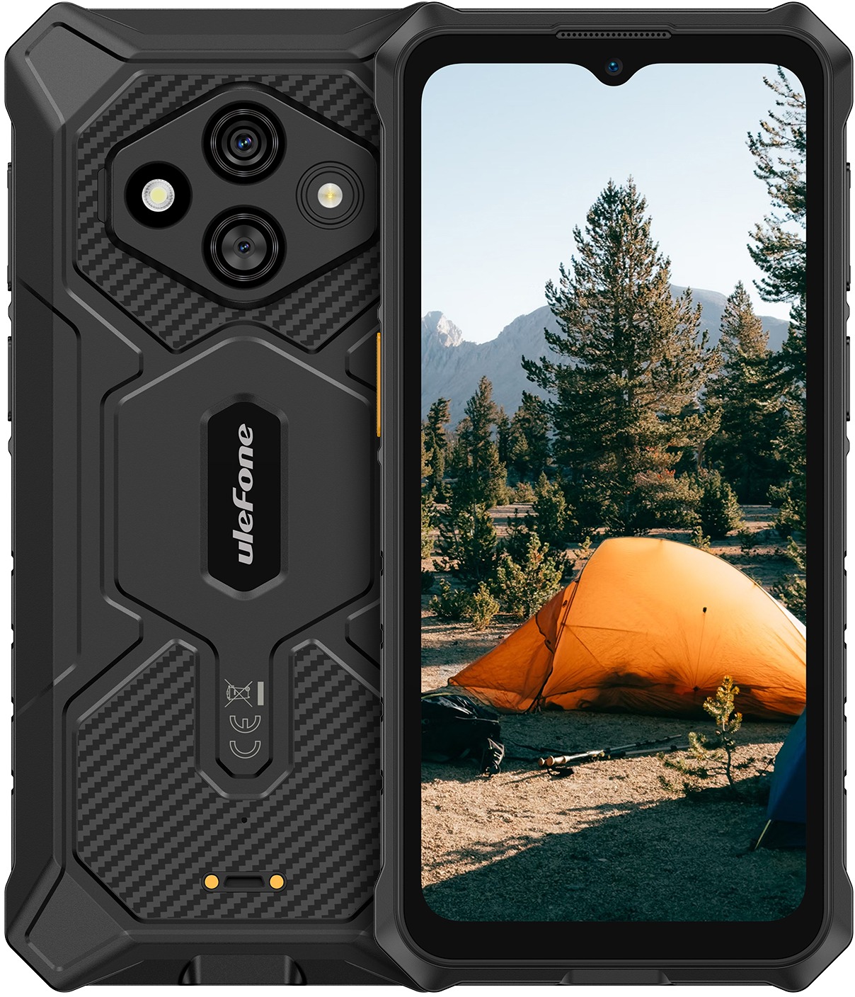 UleFone RugKing 3 Pro 8 GB/128 GB black
