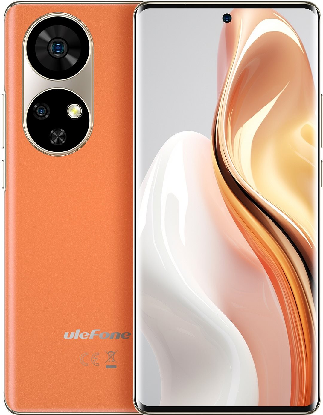 UleFone Note 17 Pro 12 GB / 256 GB oranžový
