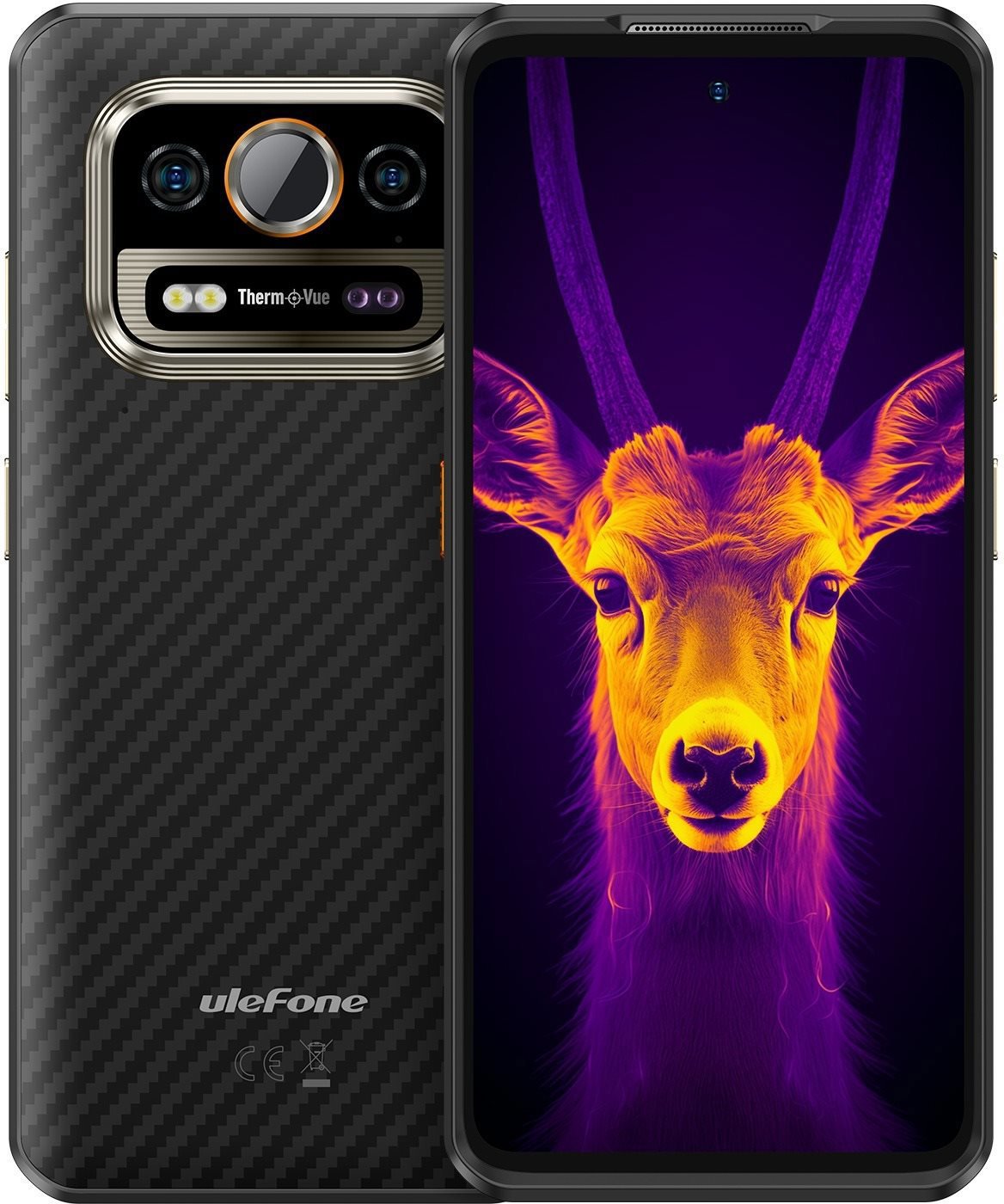 Ulefone Armor 25T Pro 8 GB/256 GB Frost Black
