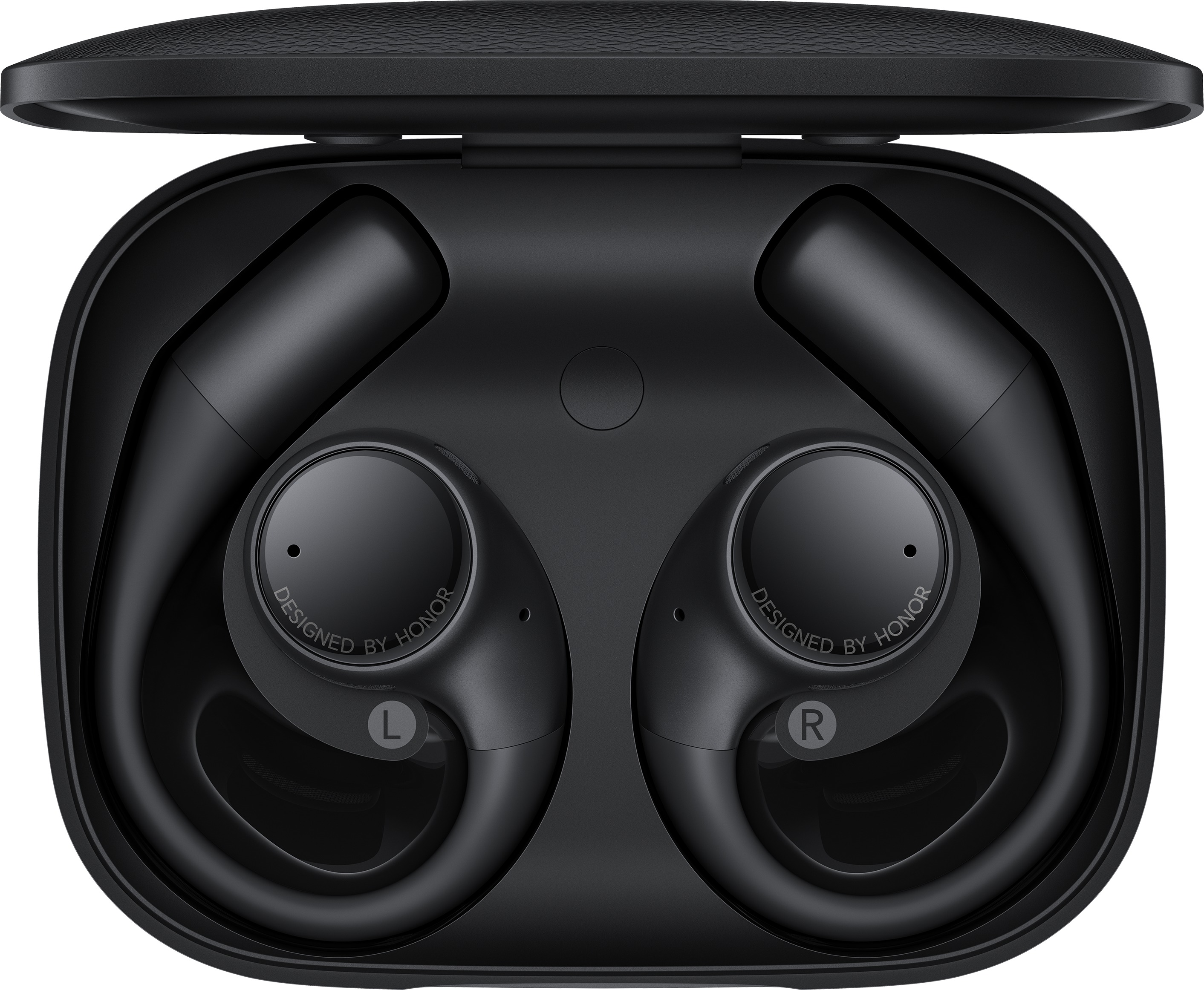 Honor Earbuds Open Polar Black