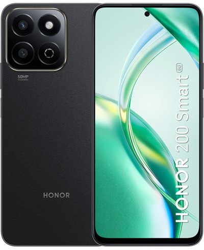 HONOR 200 Smart 4 GB/256 GB Midnight Black