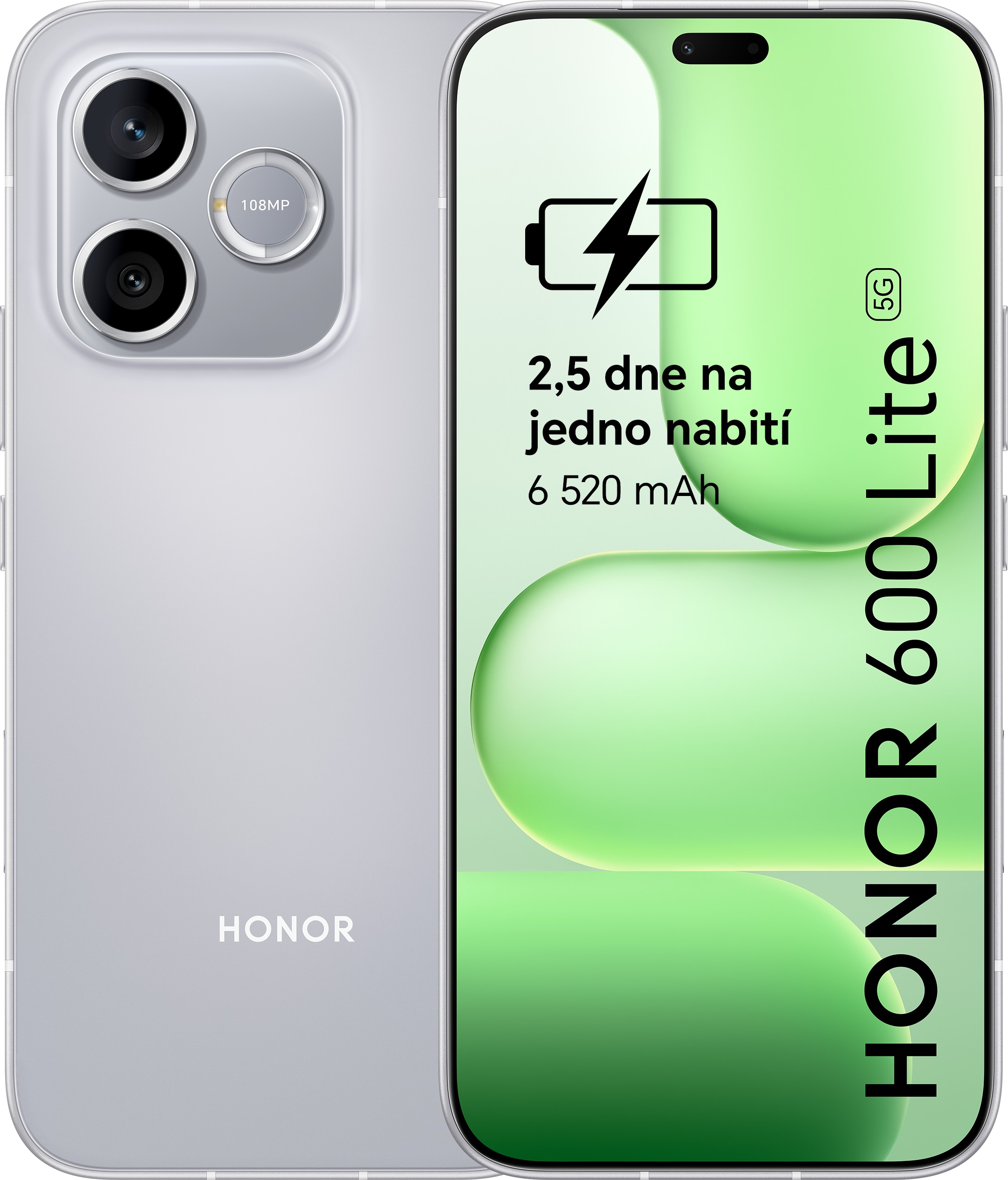 HONOR 600 Lite 8 GB/256 GB Velvet Grey