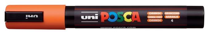 UNI PAINT Posca PC-5M, oranžový, 1,8 – 2,5 mm
