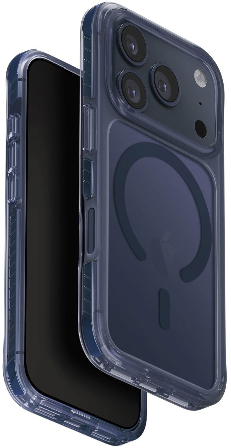 UNIQ Combat MagClick charging na iPhone 17 Pro, Navy blue