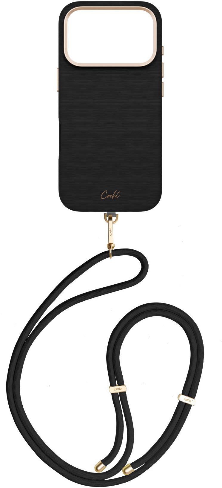 UNIQ COEHL Mirelle na iPhone 17 Pro, Ebony