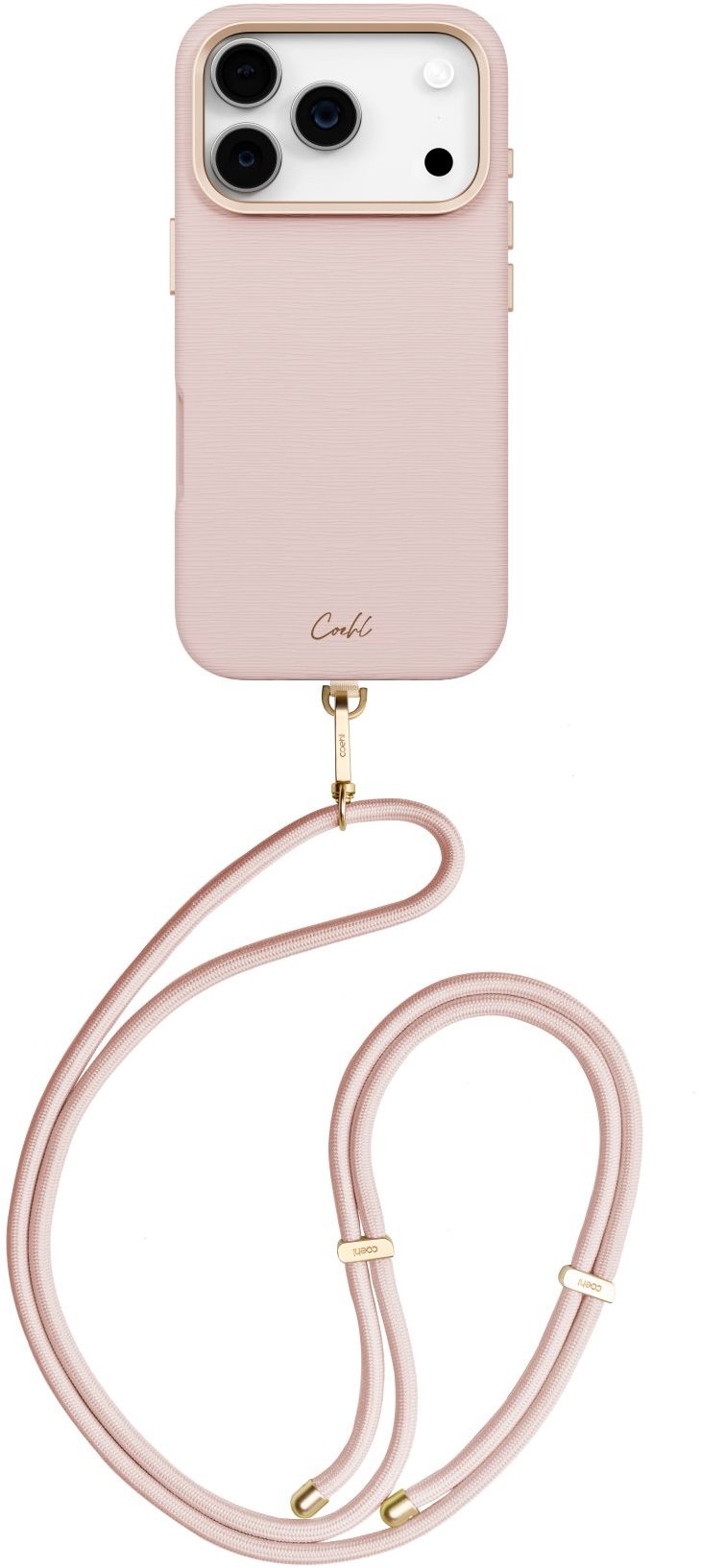 UNIQ COEHL Mirelle na iPhone 17 Pro, Shell pink