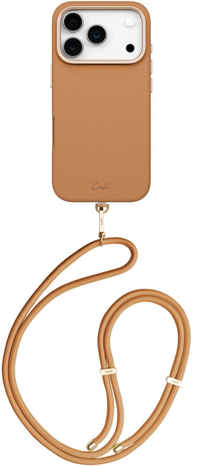 UNIQ COEHL Mirelle na iPhone 17 Pro, Pecan brown