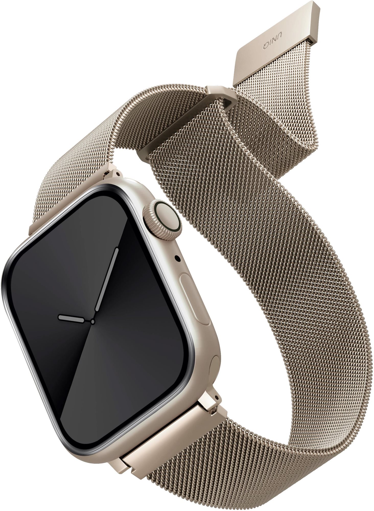 Uniq Dante remienok na Apple Watch 42/44/45/Ultra 49mm starlight