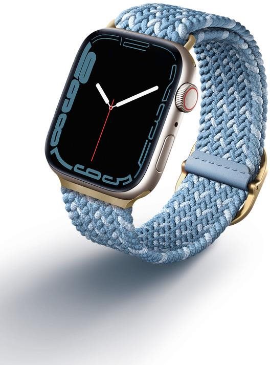 Uniq Aspen Designer Edition remienok pre Apple Watch 38/40/41mm modrý