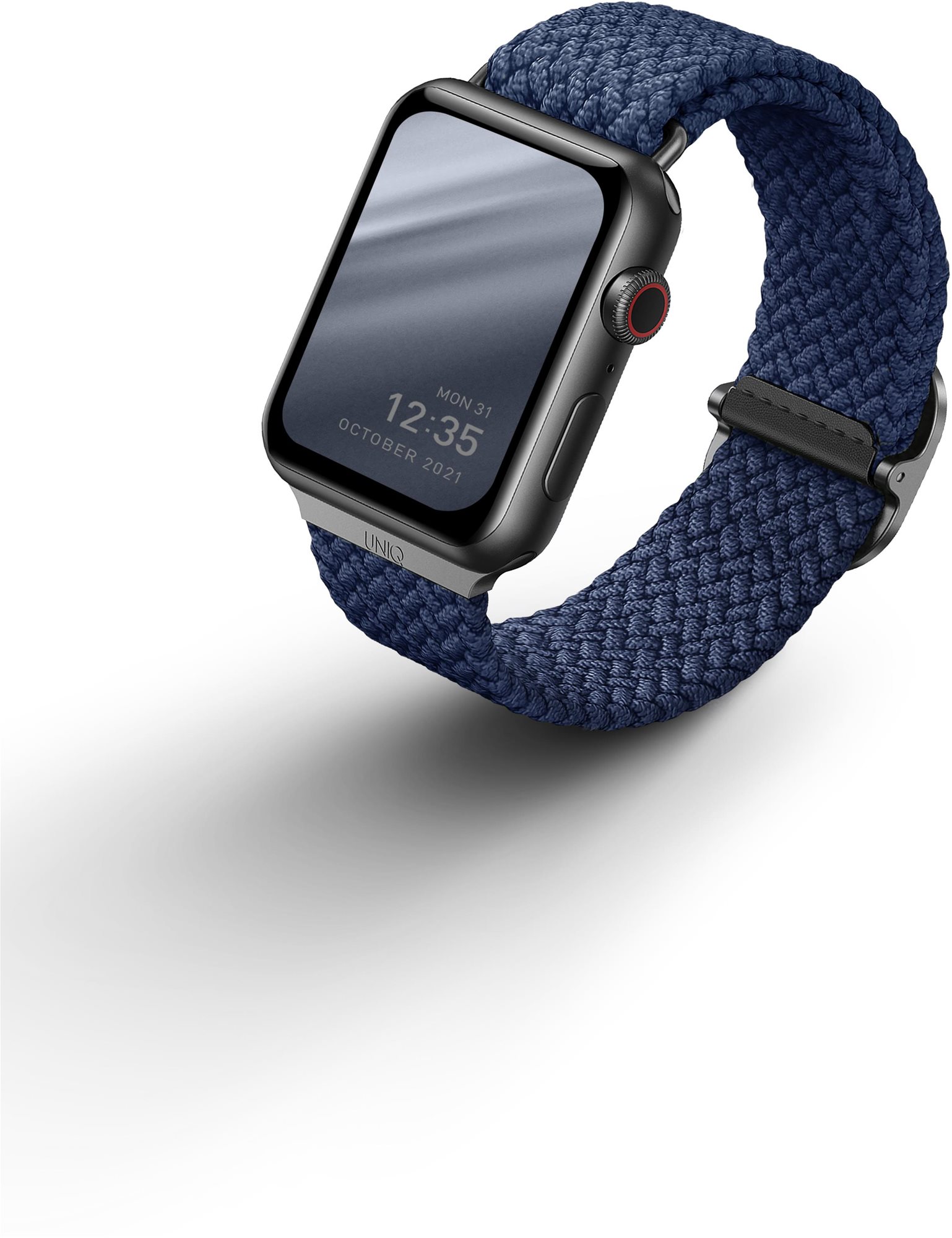 UNIQ Aspen Braided remienok pre Apple Watch 44/42 mm modrý