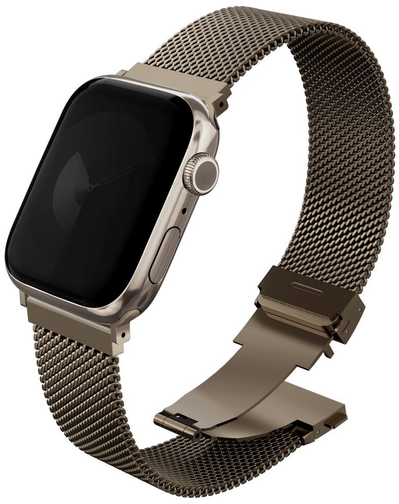 UNIQ Dante Pro na Apple Watch 42/41/40 mm Ember gold
