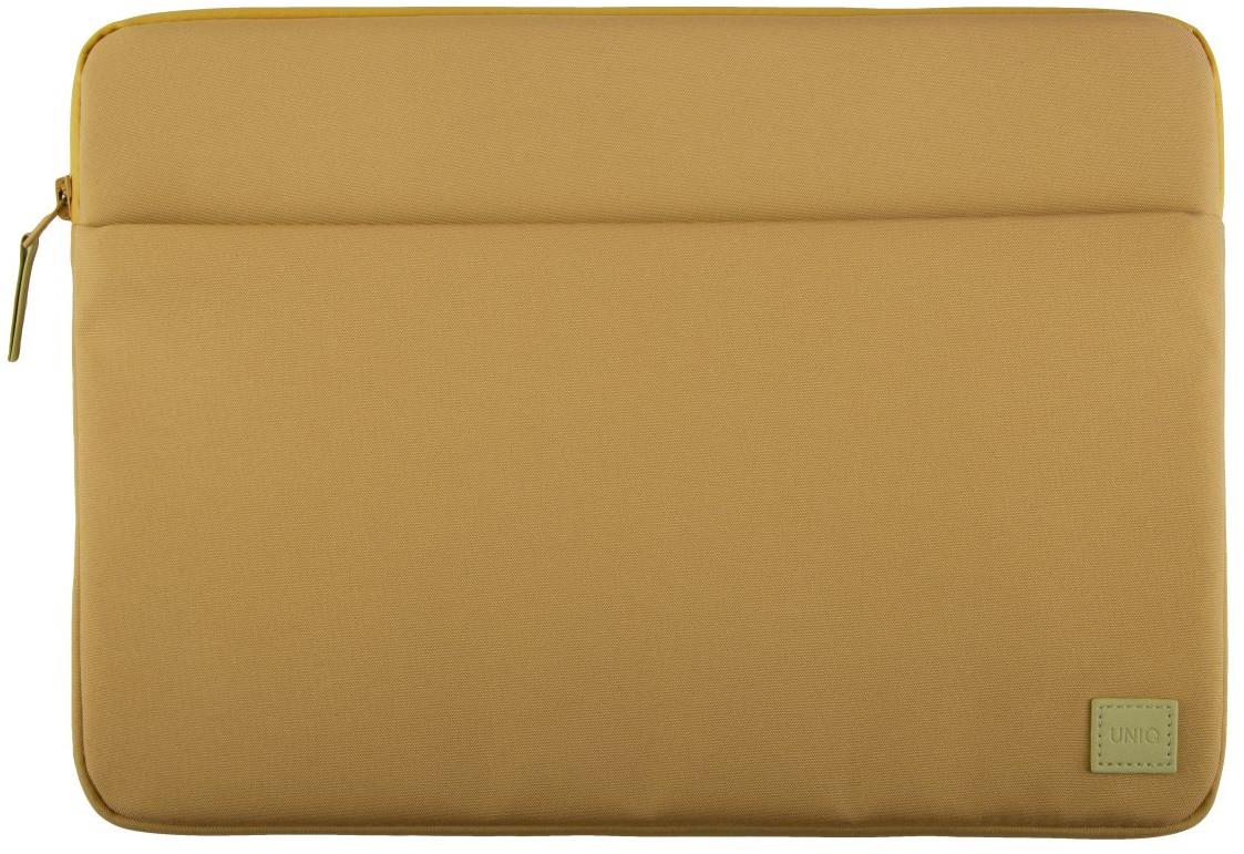 UNIQ Vienna ochranné puzdro na notebook až 14" žlté