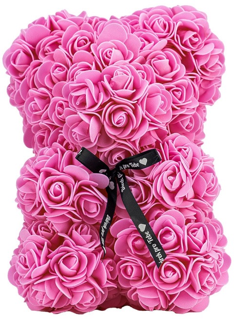 Medvídárek Simple 25 cm – ružový
