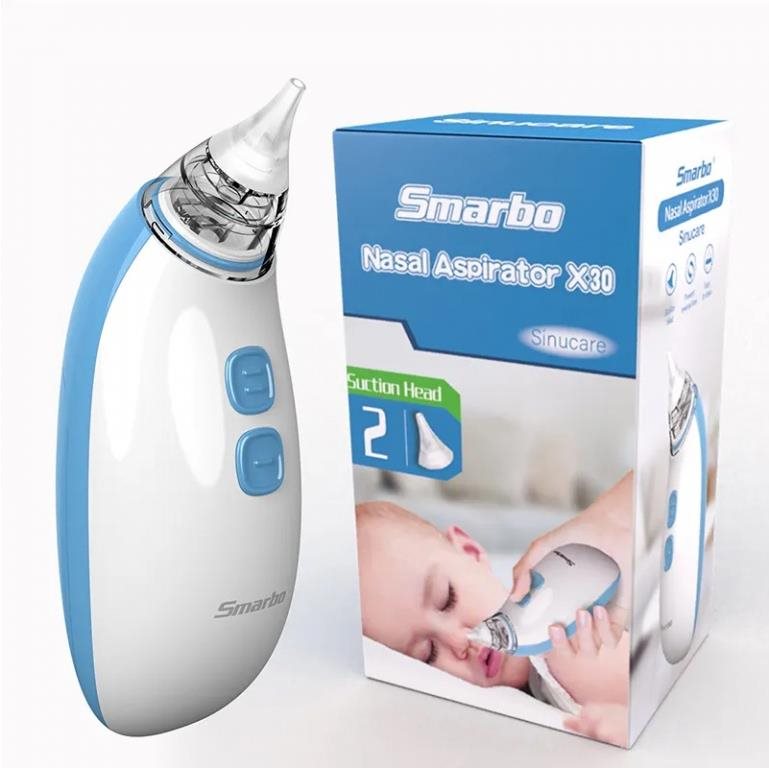 Smarbo X30 elektrická odsávačka nosných hlienov, modrá