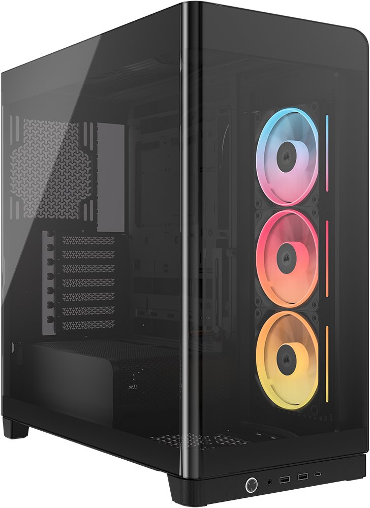 CORSAIR FRAME 4500X LX-R RGB LINK Panoramic Glass Black
