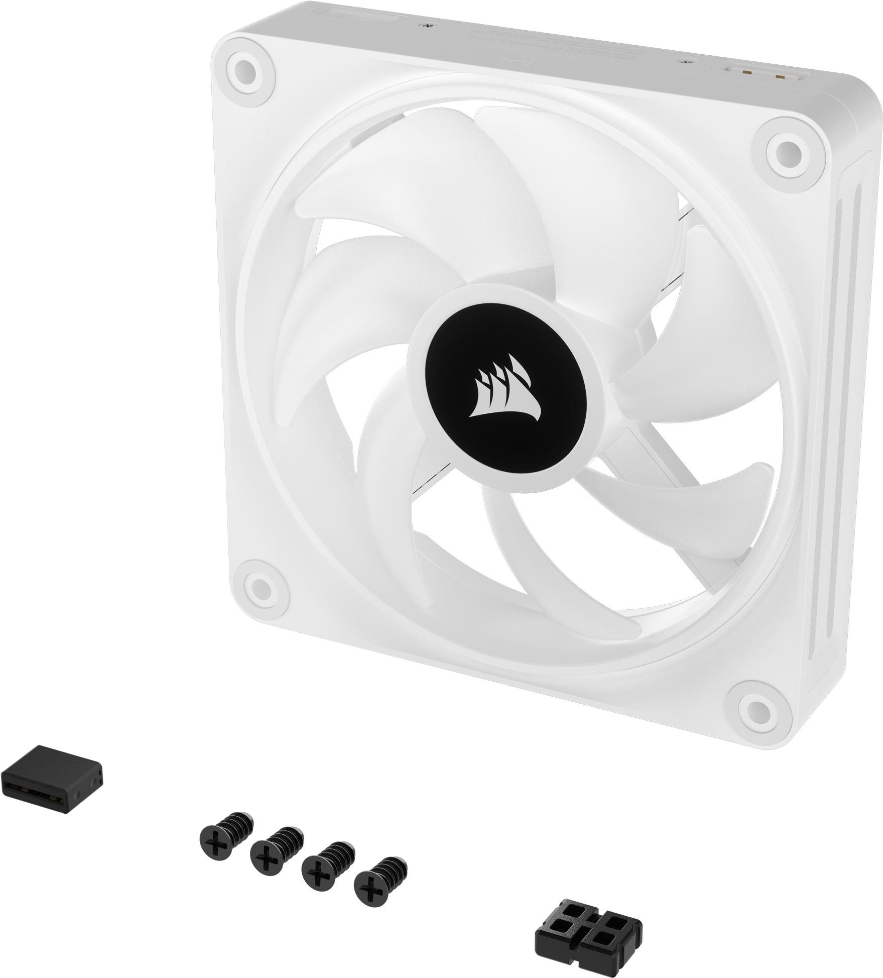 Corsair iCUE LINK QX120 RGB Fans Starter Kit – White