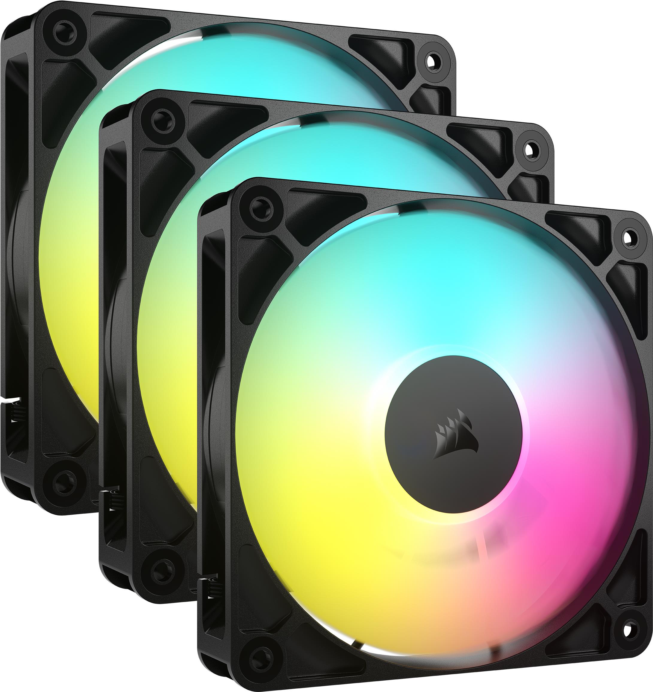 Corsair RS120 ARGB Black Triple Pack
