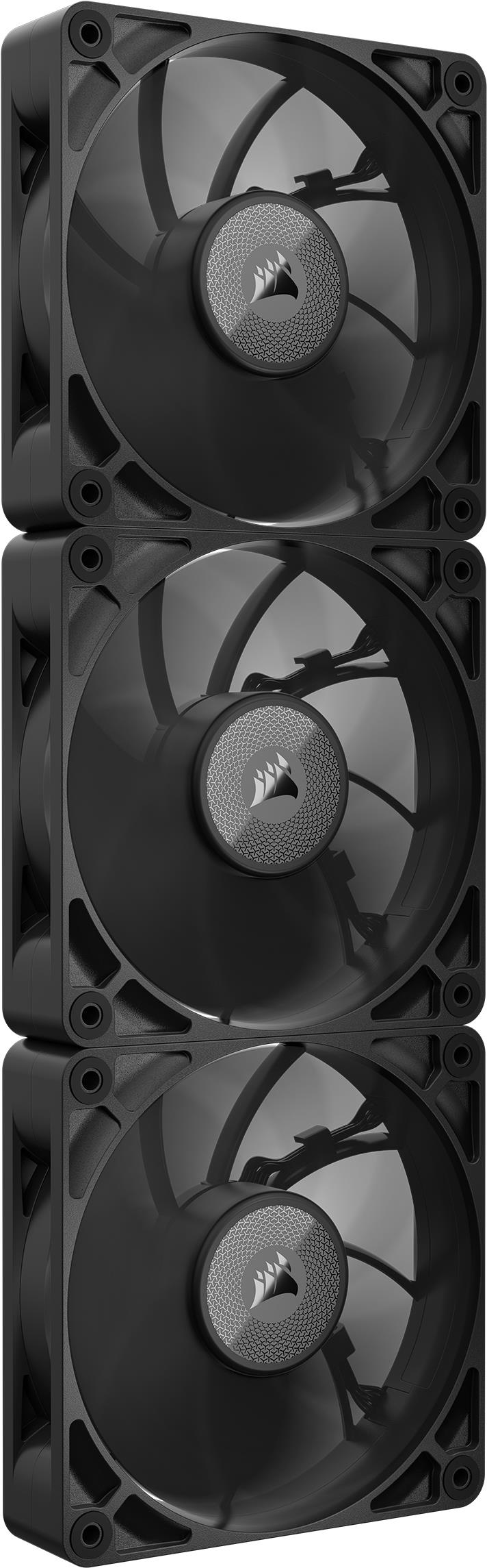 Corsair iCUE LINK RX120 MAX Black Triple Fan Kit