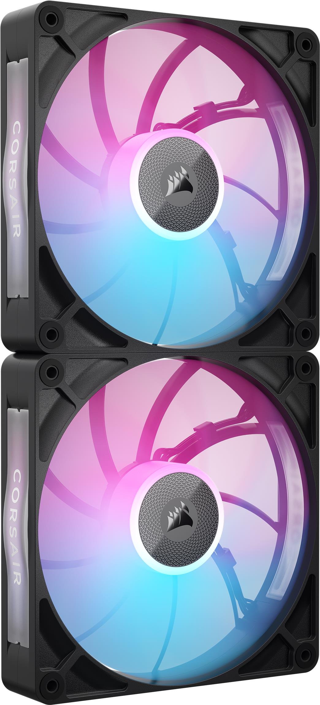 Corsair iCUE LINK RX140 RGB MAX Black Dual Fan Kit