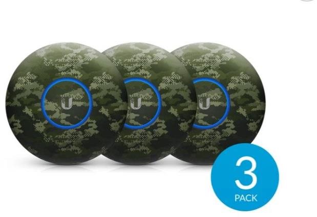 Ubiquiti U6 Lite Cover – motív maskáčový (3pack)