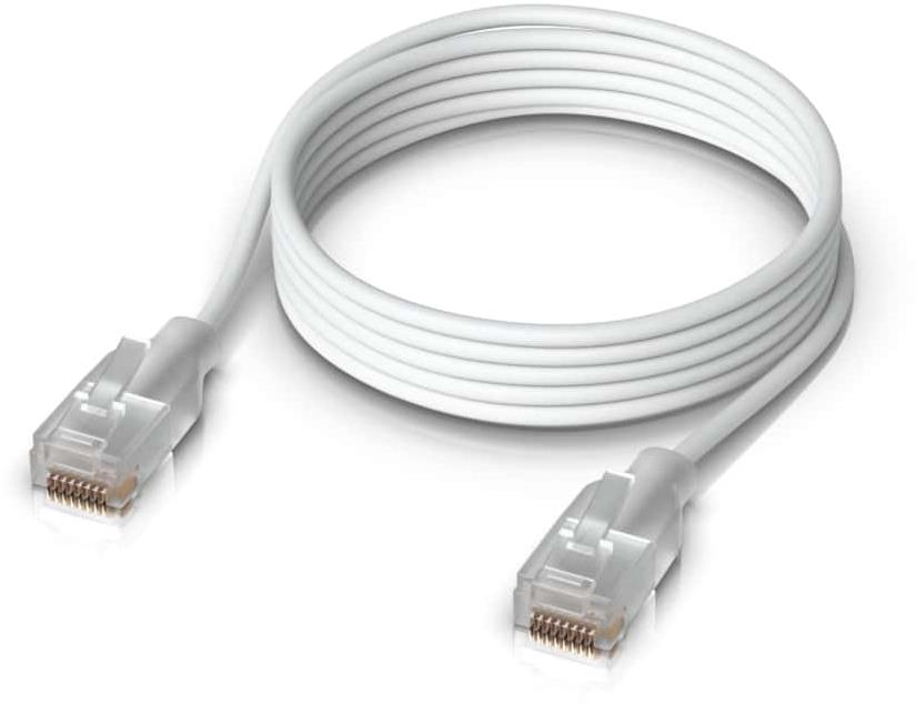 Ubiquiti Etherlighting Patch Cable Cat.6, 12 m, biely