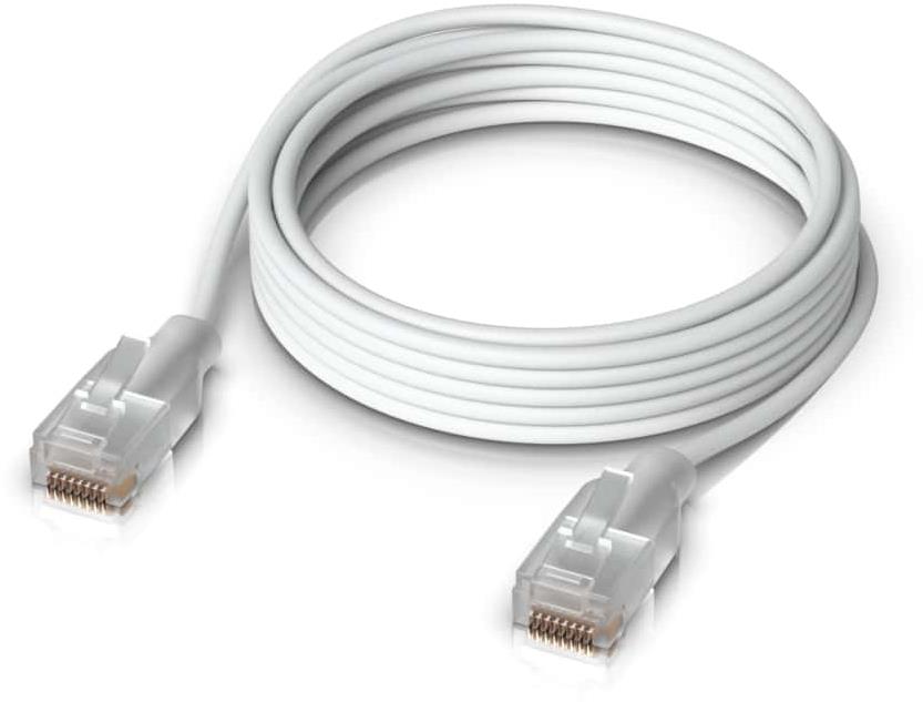 Ubiquiti Etherlighting Patch Cable Cat.6, 15 m, biely