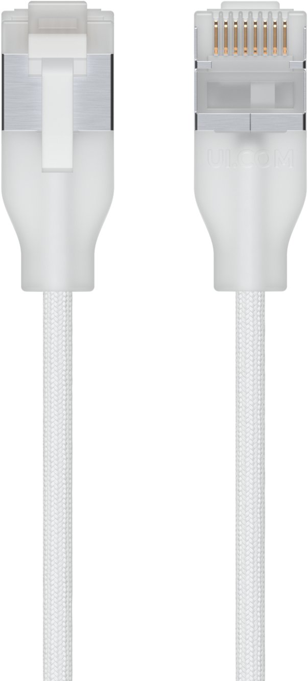Ubiquiti Unifi Etherlighting Patch Cable Cat6A, 10 GbE, 12 m, biely