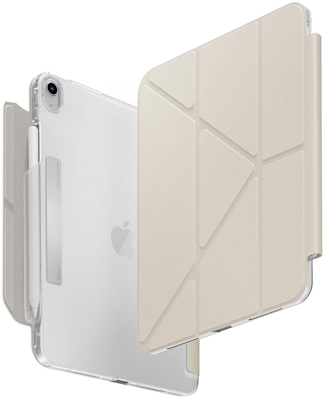 UNIQ Camden Click 2025 iPad Air 10.9" (2022/20) / Air 11" (2026/25/24), Ivory