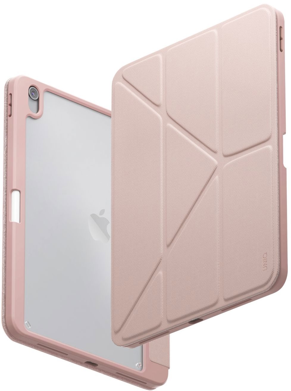 UNIQ Moven 2025 puzdro iPad 10,9" 10. gen (2022)/iPad 11" A16 (2025), Blush pink