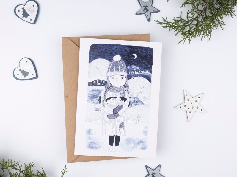 BE NICE Prianie – Si moja vianočná hviezda – modré