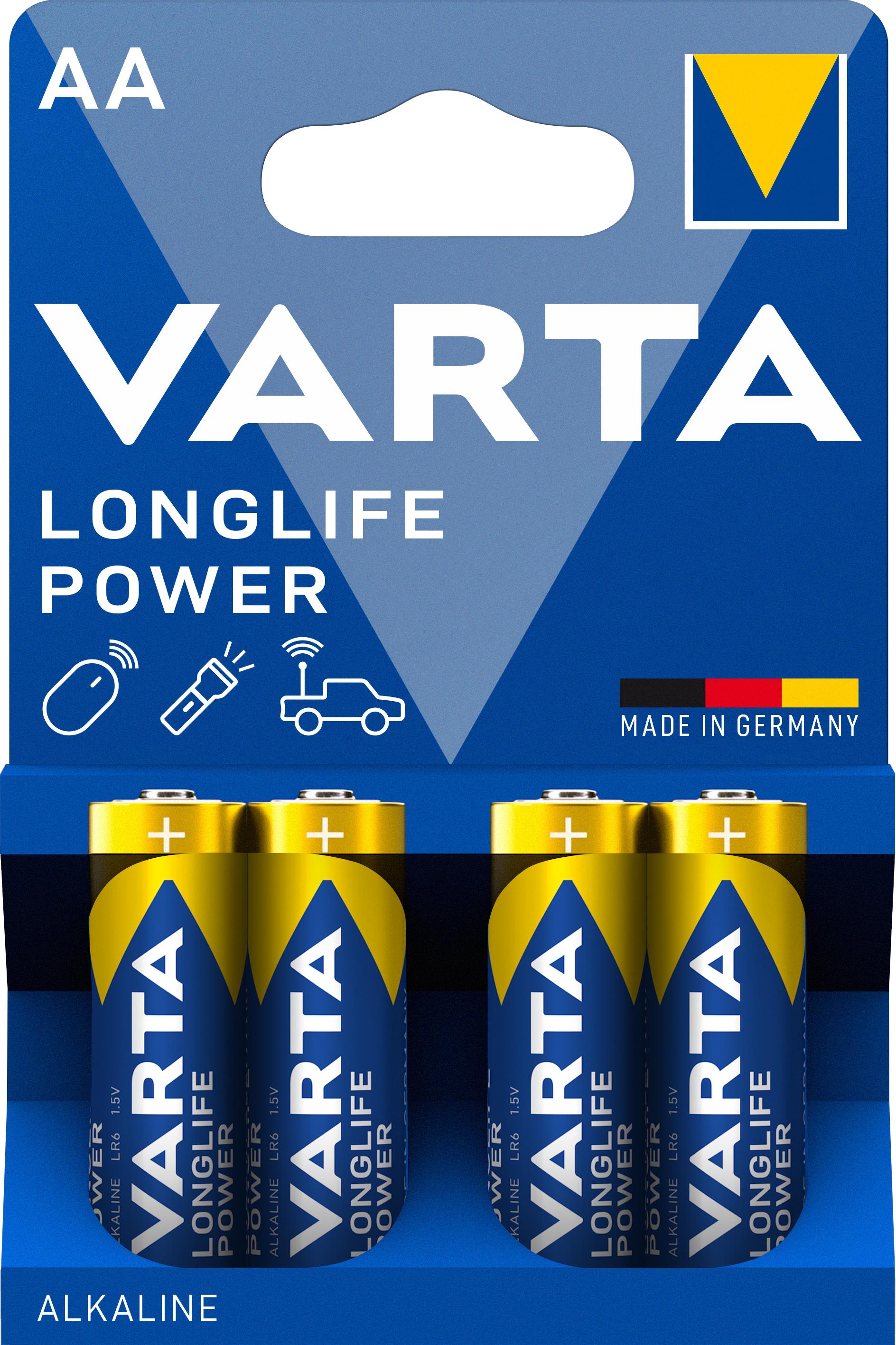 VARTA Longlife Power 4 AA