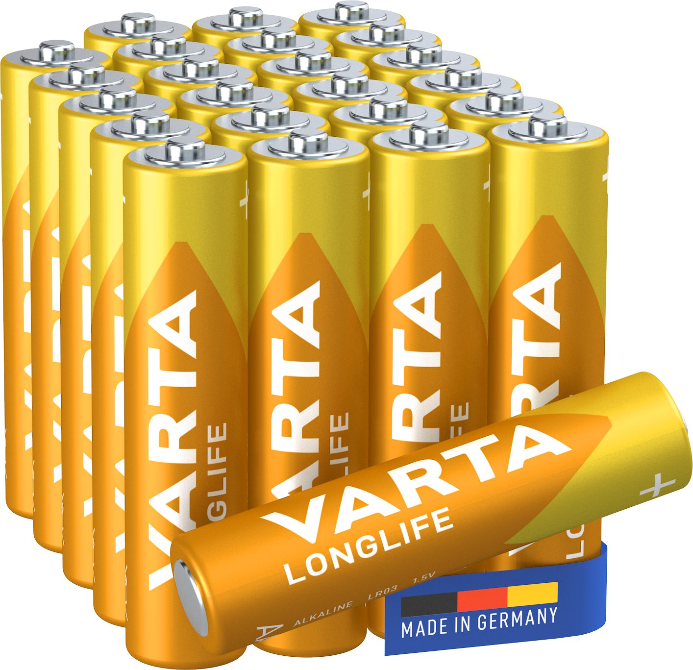 VARTA Longlife 24 AAA (Plastic free CUBE Tray)