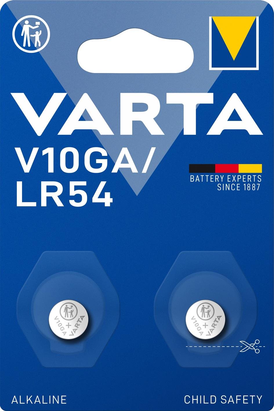 VARTA špeciálna alkalická batéria V10GA/LR54 2 ks