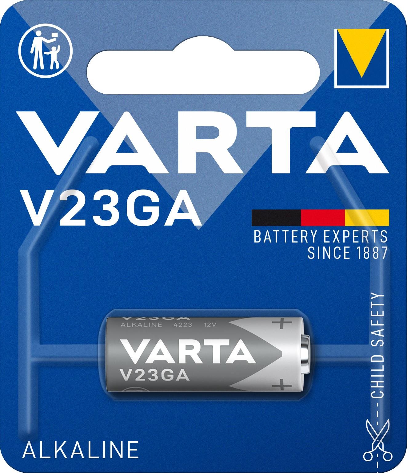 VARTA špeciálna alkalická batéria V23GA 1 ks