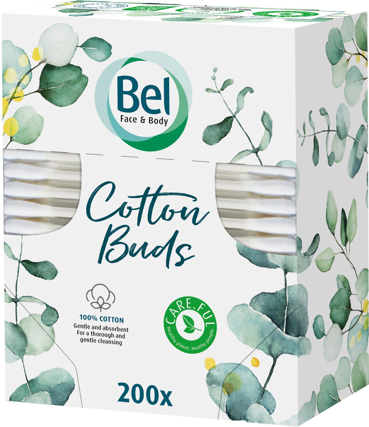 BEL Cosmetic vatové papierové tyčinky (200 ks)