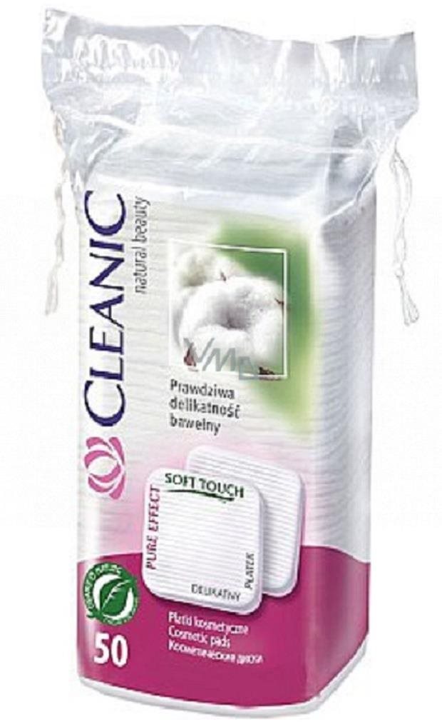 CLEANIC Pure Effect štvorec 50 kusov