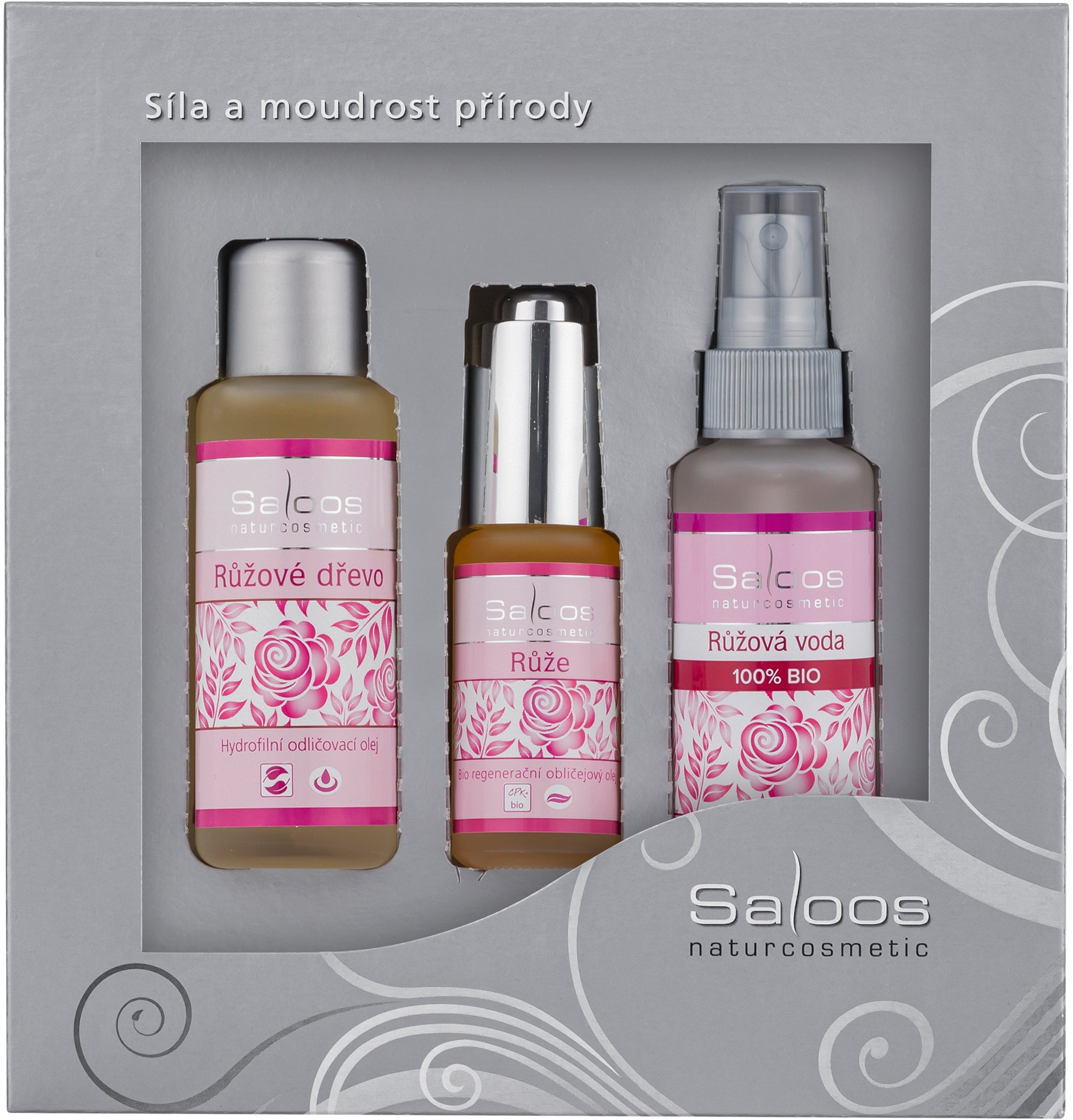 Saloos Tri kroky ku kráse – Ruža (120 ml)
