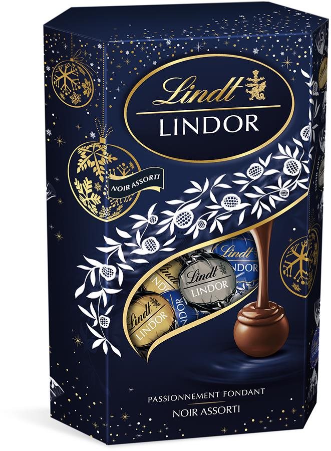LINDT Lindor Noir Assorti Dark Blue 337 g
