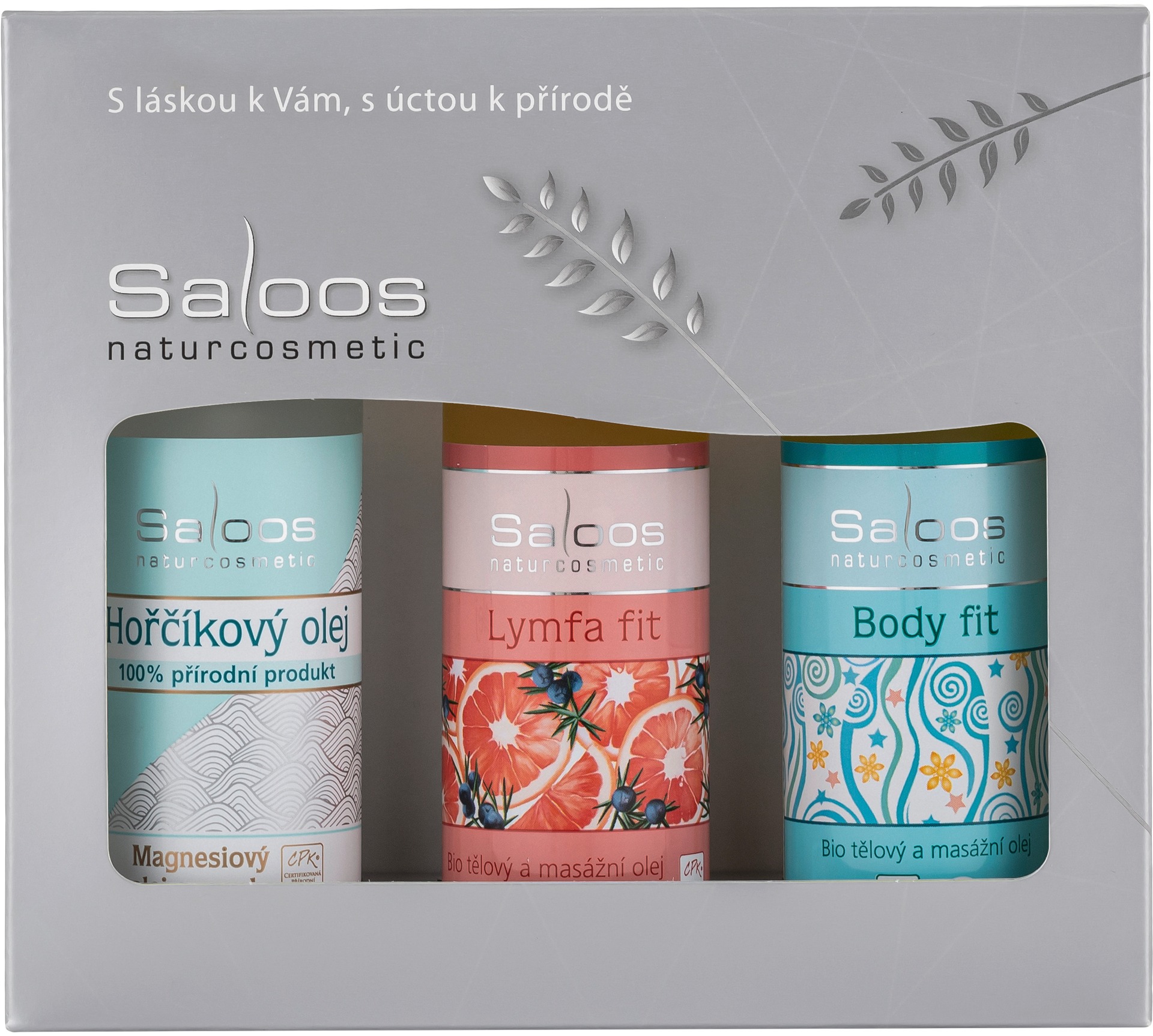 Saloos Horčík & Lymfa & Body (150 ml)