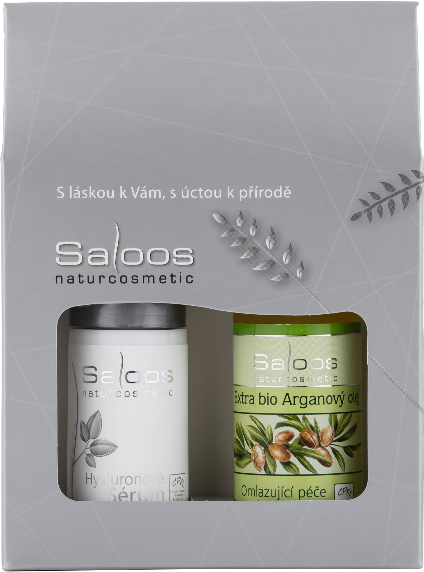 Saloos Argan & Hyalurónové sérum (35 ml)