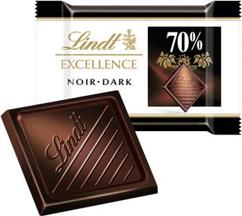 LINDT Excellence Mini 70 % Horká Čokoláda 1100 g
