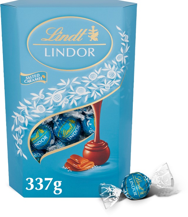 LINDT Lindor Salted Caramel 337 g