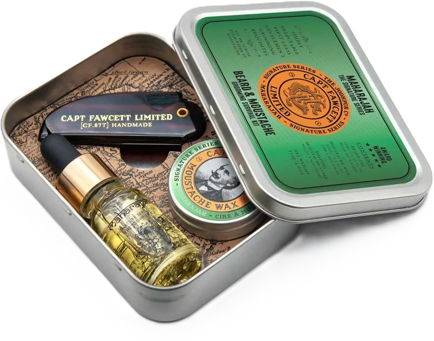 CAPTAIN FAWCETT Maharajah Grooming Survival Kit 25 ml