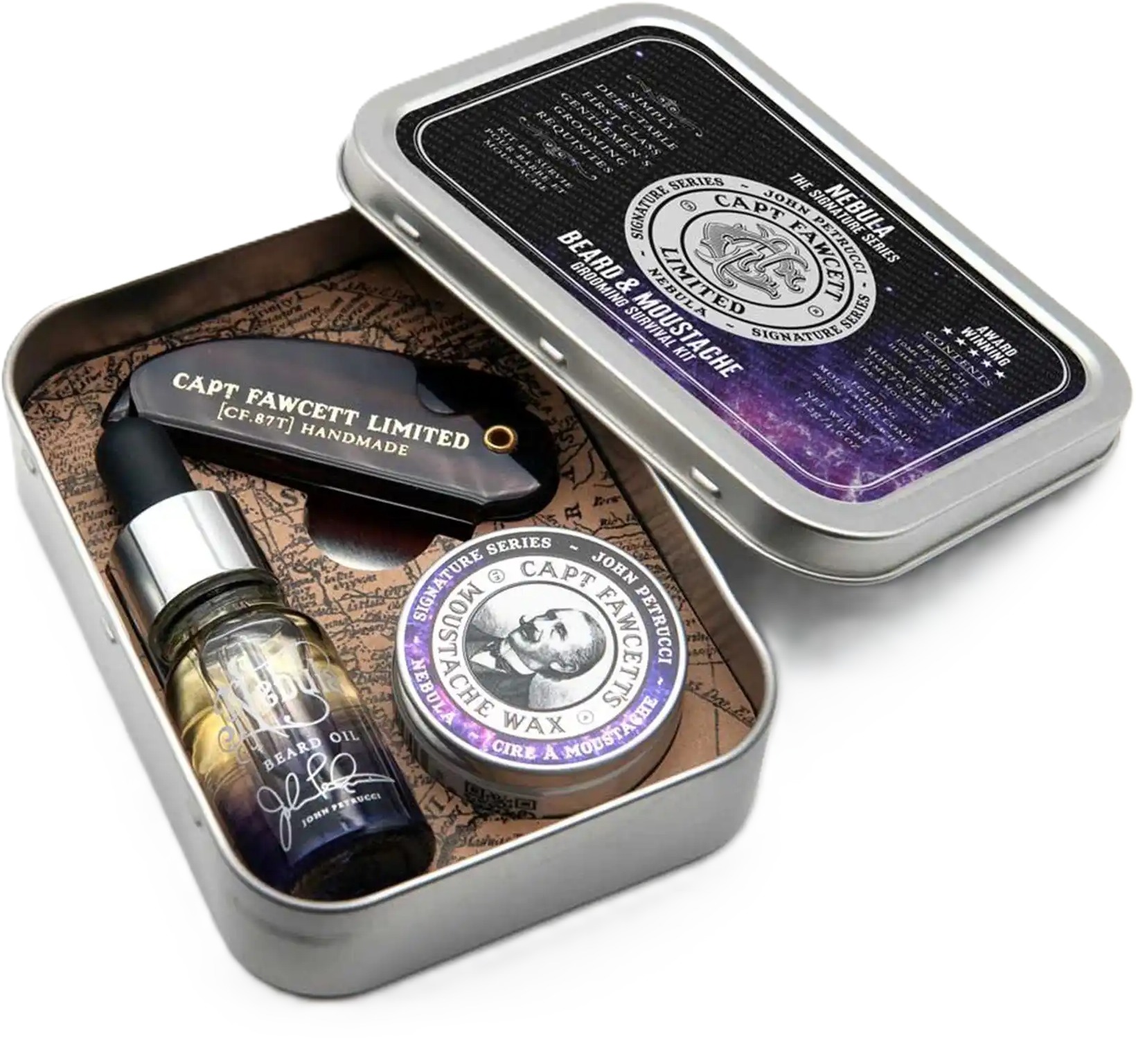 CAPTAIN FAWCETT Nebula Grooming Survival Kit 25 ml