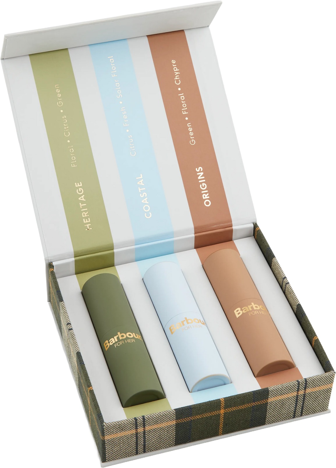 BARBOUR For Her Eau de Parfum Trio Sada 3× 15 ml