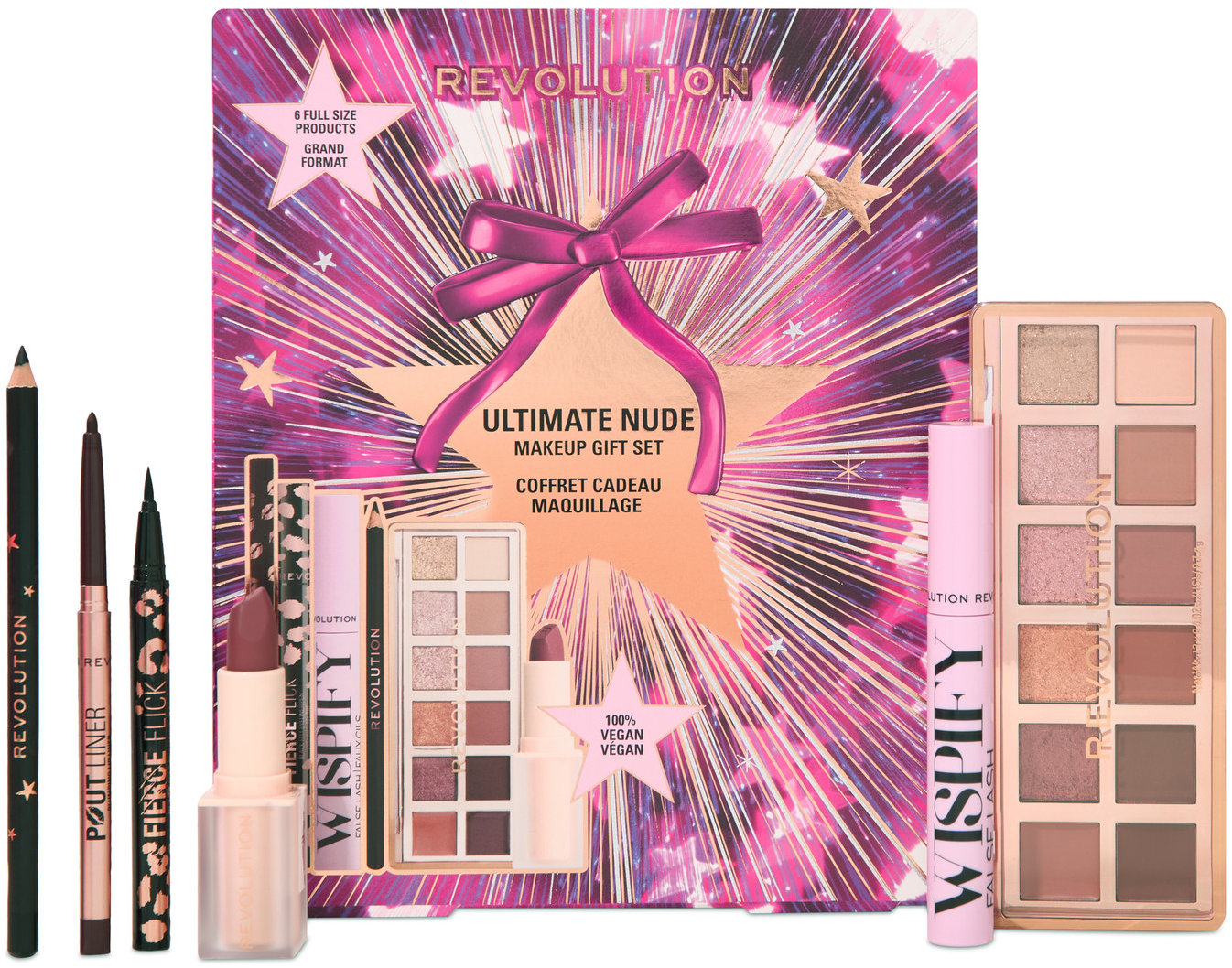REVOLUTION Ultimate Nude Make Up Gift Set 9,4 ml