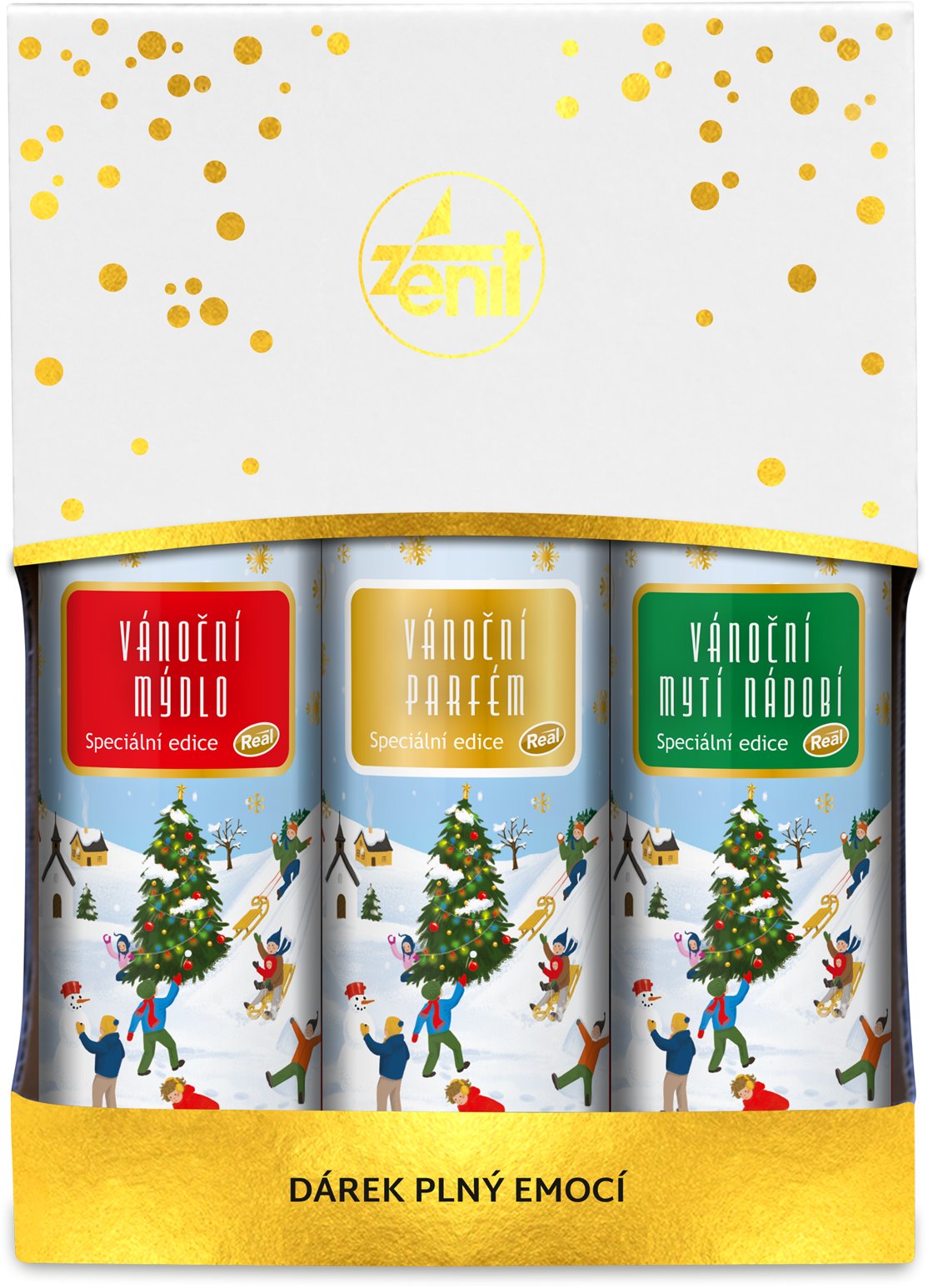 ZENIT Vianočný darčekový balíček 300 ml