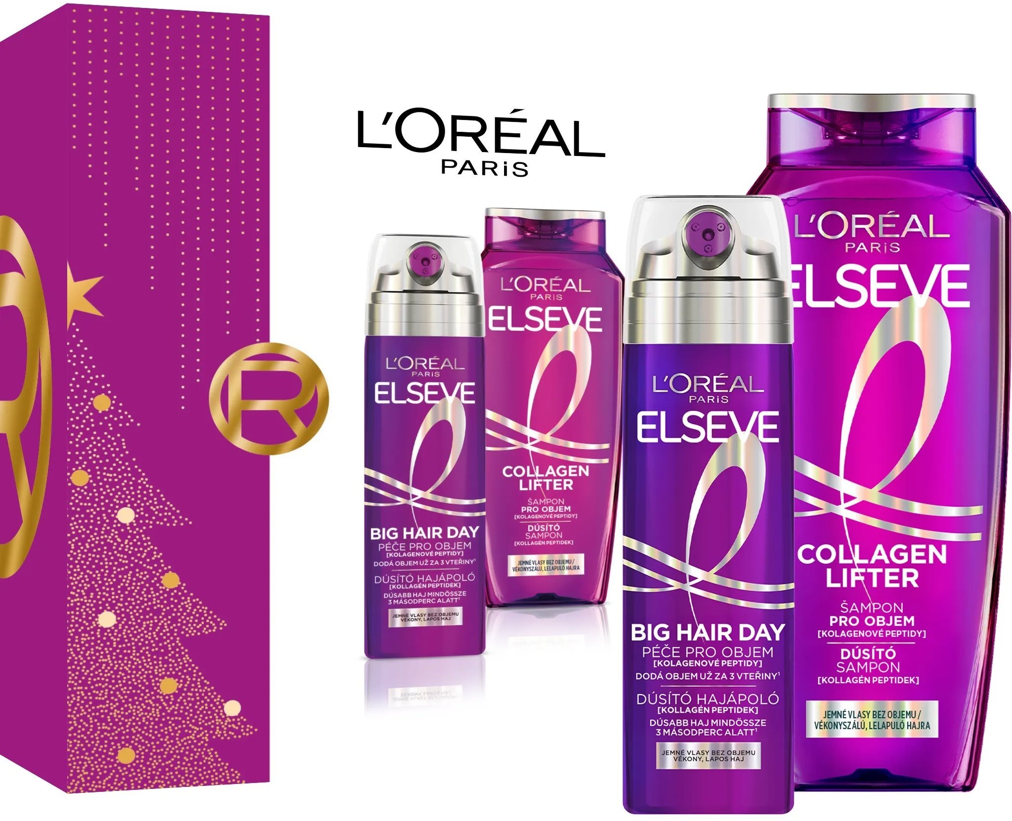 L'ORÉAL PARIS Elseve Collagen Box 600 ml
