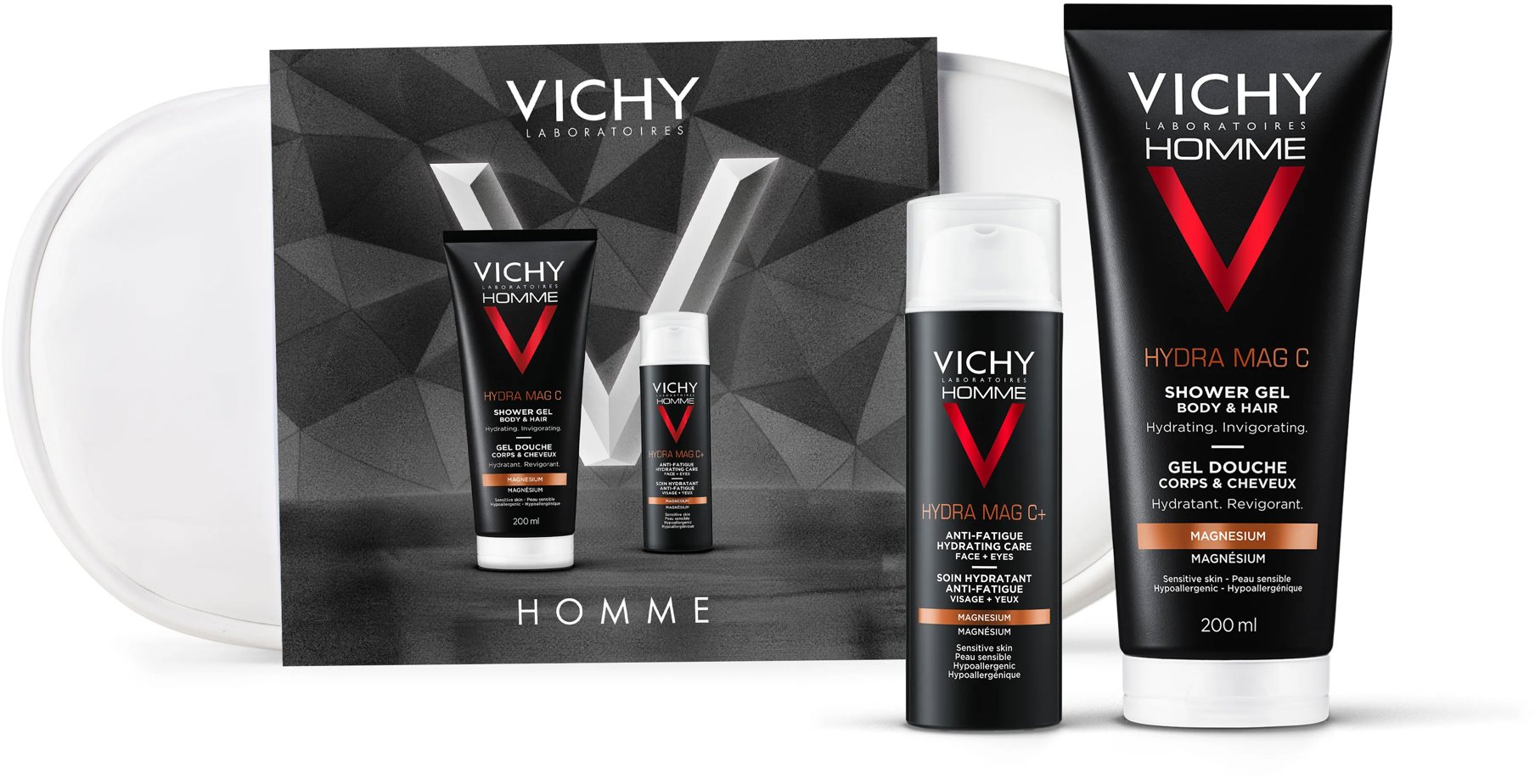 VICHY Homme, darčeková sada, 250 ml