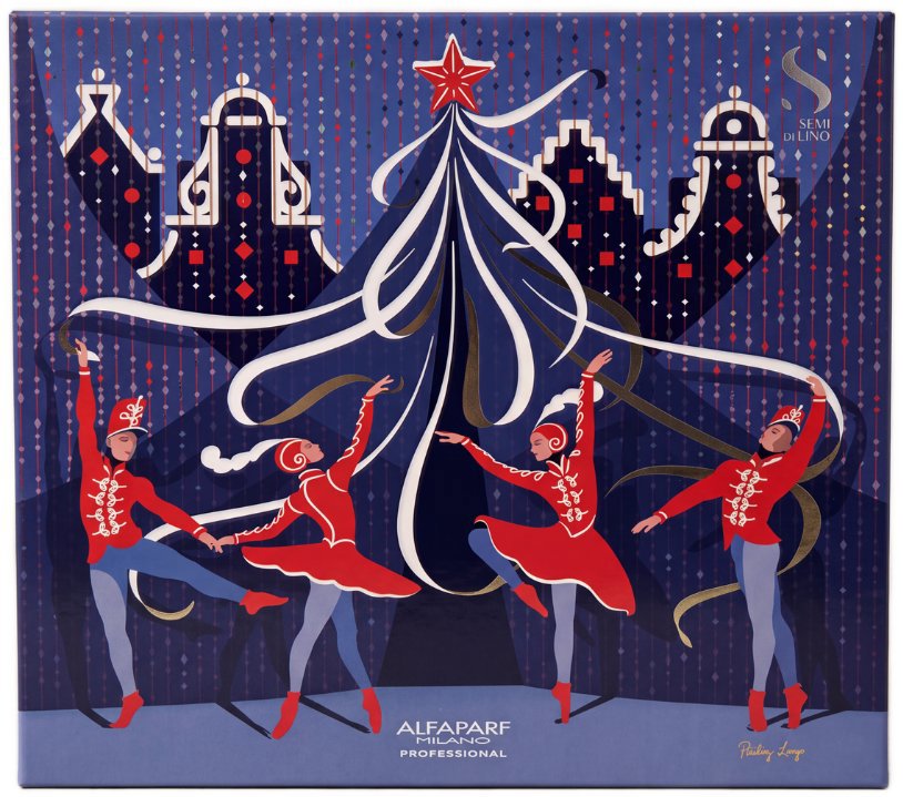 ALFAPARF MILANO – Adventný kalendár s vlasovou starostlivosťou, 12 ks